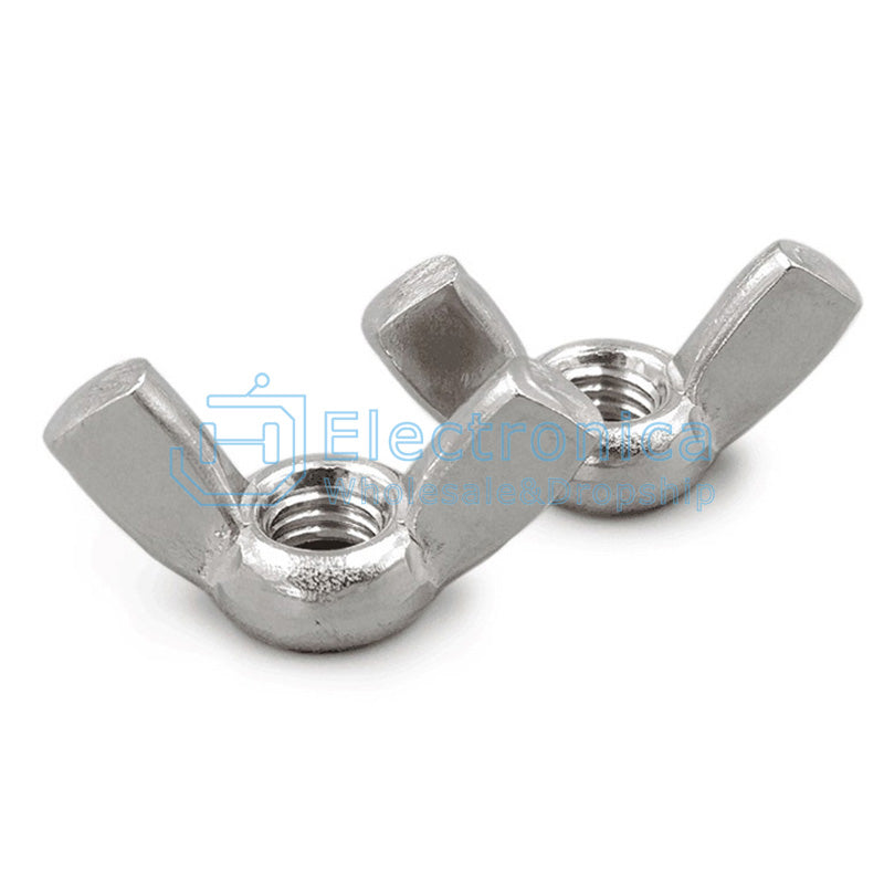 201/304 Galvanized Wing Nut - I Found Tech Chinese Warehouse Import - M10 10pcs