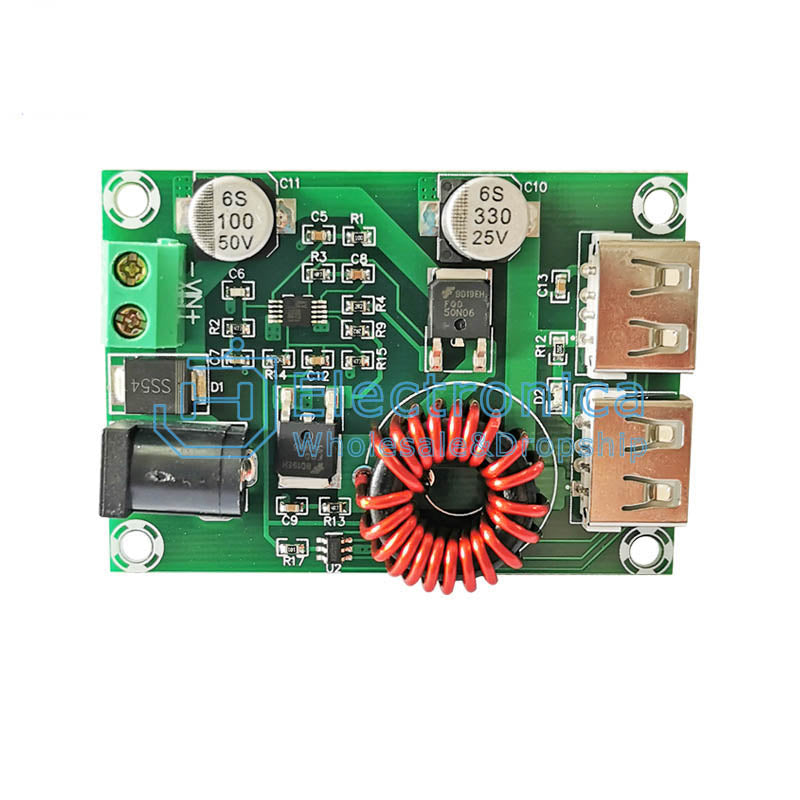 Dual USB Step Down Module - I Found Tech Chinese Warehouse Import