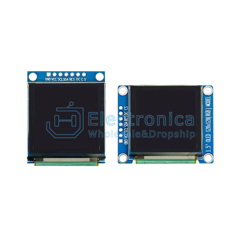 1.5 Inch 128*128 Colored OLED Display Screen - I Found Tech Chinese Warehouse Import - Option 34355;34357