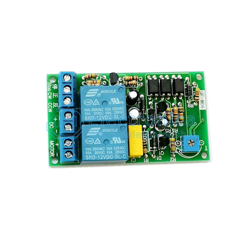 12V/24V QF-M06 DC Motor Forward and Reverse Control Module - I Found Tech Chinese Warehouse Import - Option 34568;34572
