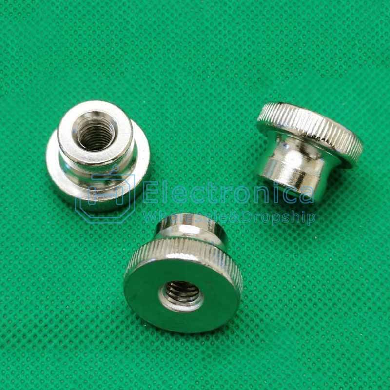 GB806 Nickel Plated and Galvanized Knurled Nut - I Found Tech Chinese Warehouse Import - M10 galvanized