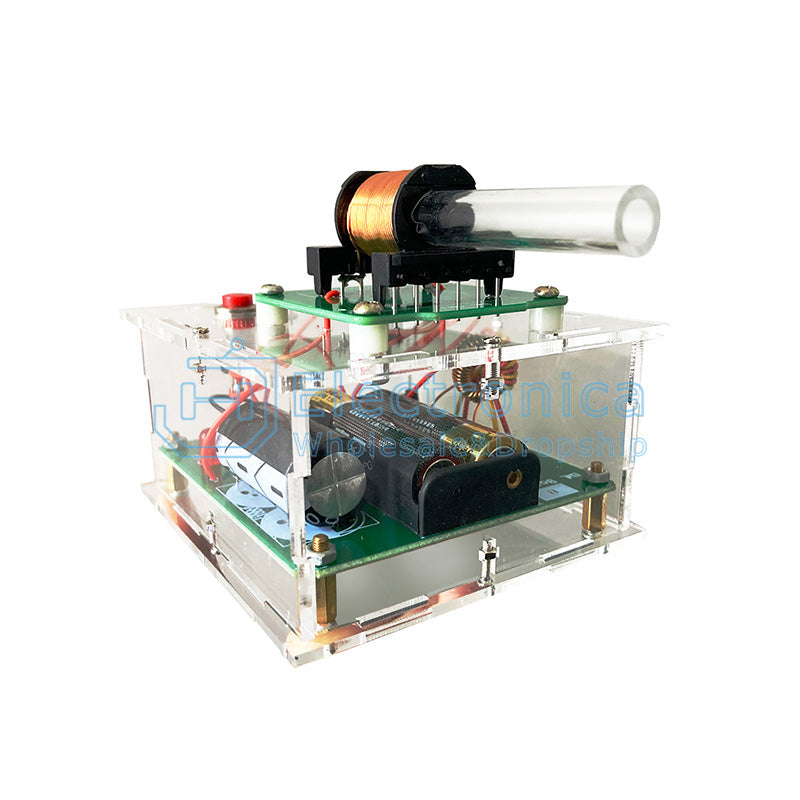 High-voltage Electromagnetic Gun DIY Kit - I Found Tech Chinese Warehouse Import - Case