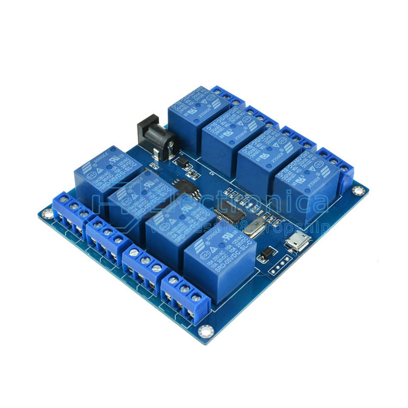 5V 2/4/8 Channel Micro USB Drive Free Control Relay Module - I Found Tech Chinese Warehouse Import - 5V 2 Channel
