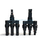 MC4.0 T-shaped 4-Way 50A Photovoltaic Connector - I Found Tech Chinese Warehouse Import - T-shaped 4-Way 50A (Male/Female...