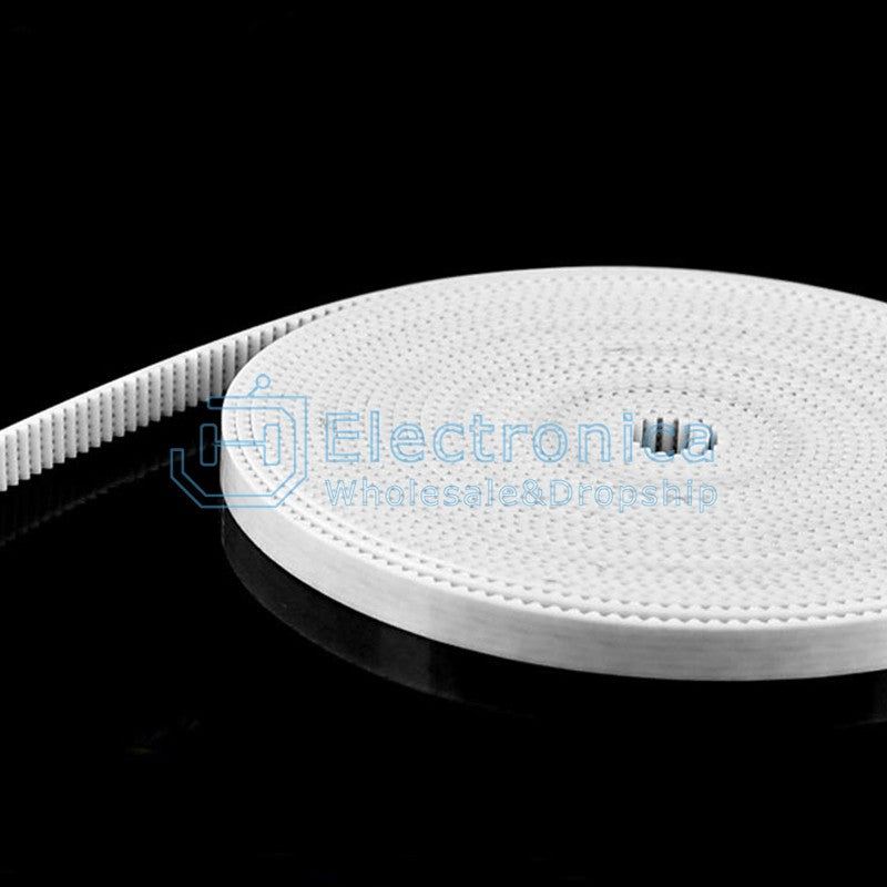 3D Printer 2GT-6/10mm Timing Belt - I Found Tech Chinese Warehouse Import - GT2-10mm(white PU)