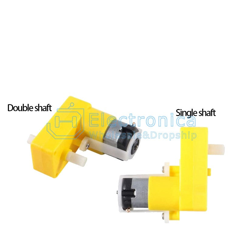 DC3-6V Reduction Motor - I Found Tech Chinese Warehouse Import - Double shaft 1:120