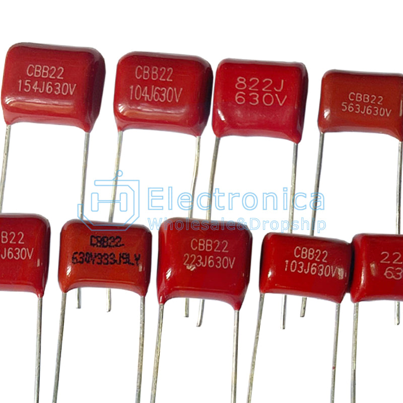 CBB P15MM Film Capacitor - I Found Tech Chinese Warehouse Import - CBB630V104(20pcs)