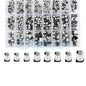 400pcs 24 Values 1uF-1000uF SMD Aluminum Electrolytic Capacitor Kit - I Found Tech Chinese Warehouse Import