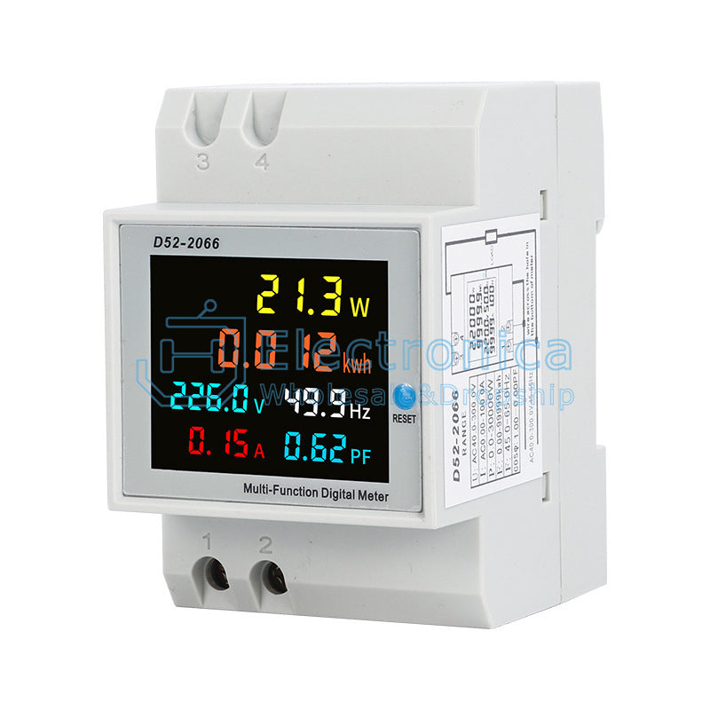 D52-2066 Multi-function Digital Meter - I Found Tech Chinese Warehouse Import - AC250-450V 100A(Built-in CT)