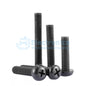 M2.5/M2/M3 Black Round Head Nylon Screw - I Found Tech Chinese Warehouse Import - M2*12(100pcs)