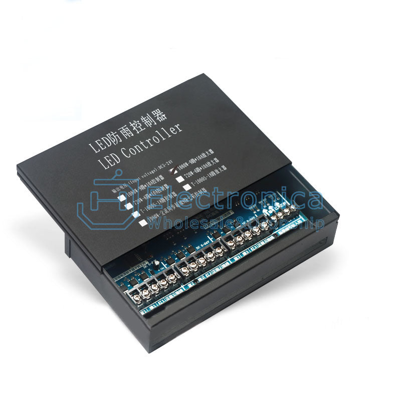 6/9 Channel LED RGB Colorful Rainproof Amplifier - I Found Tech Chinese Warehouse Import - 1080W 9-Channel colorful amplifier