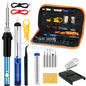 15pcs/Set Adjustable Temperature Internal Heating Soldering Iron Kit - I Found Tech Chinese Warehouse Import - AU Plug