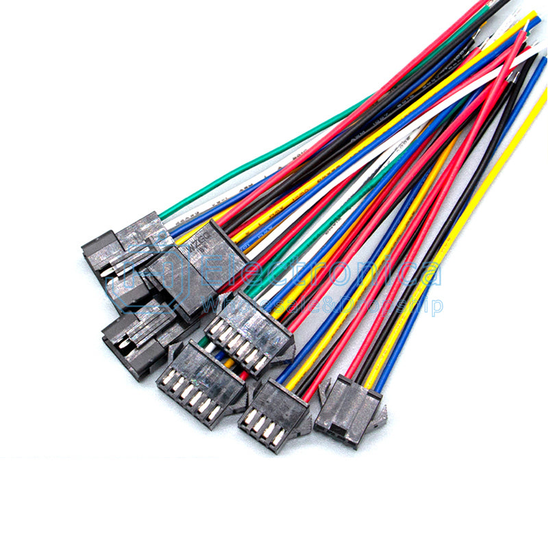 SM2.54mm 2/3/4/5/6/7/8/9/10/12P Male/Female Terminal Cable - I Found Tech Chinese Warehouse Import - Option 40954;40965;40968
