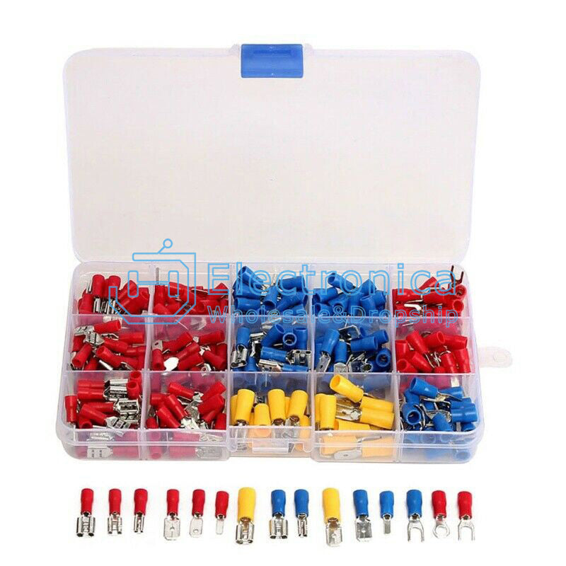 280pcs Insulated Cold-pressed Terminal Kit - I Found Tech Chinese Warehouse Import
