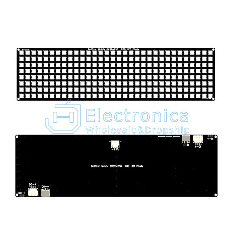256Bit 8*32 WS2812 5050 RGB LED Light Board - I Found Tech Chinese Warehouse Import