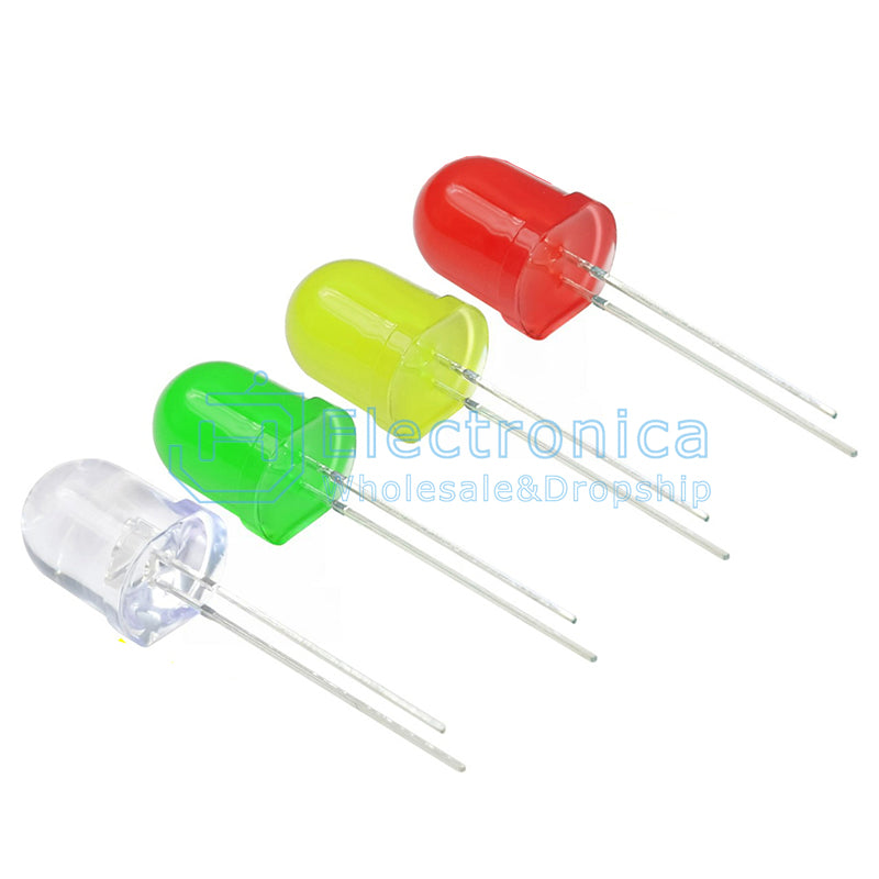 10mm F10 Round Light Emitting Diode - I Found Tech Chinese Warehouse Import - Option 17422;42095