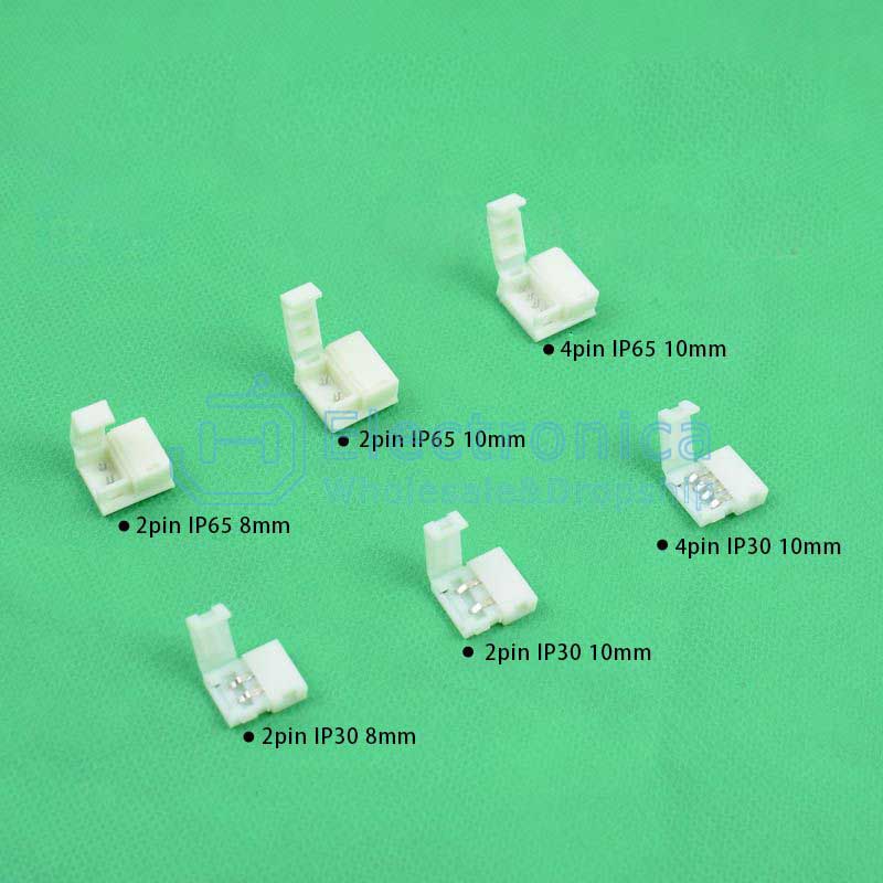 2835/5050/5630 LED Strip Buckle - I Found Tech Chinese Warehouse Import - 2835 IP30 8mm(10 pcs)
