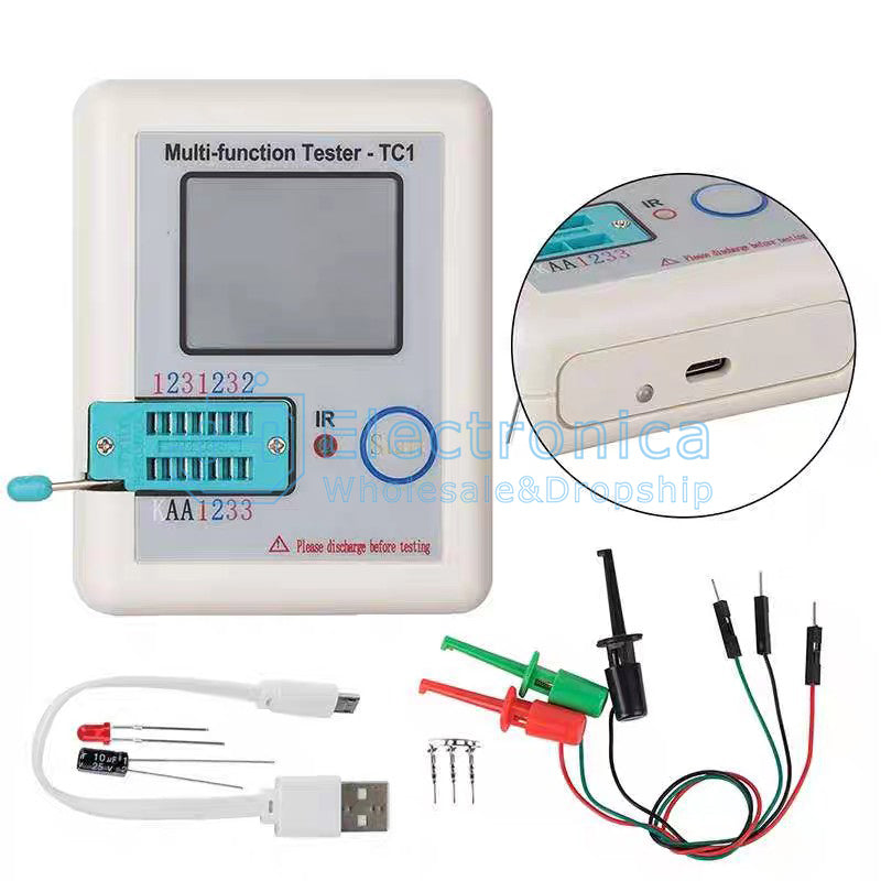 LCR-TC1 Multi Functional Transistor Tester - I Found Tech Chinese Warehouse Import