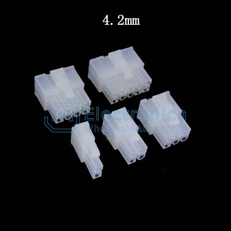 4.2mm 5557/5569 Single/Double Row Male Shell Spacing Connector - I Found Tech Chinese Warehouse Import - Option...