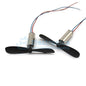 716 Hollow Cup Motor Set - I Found Tech Chinese Warehouse Import - 2pcs motors+2pcs 46mm forward and reverse propellers