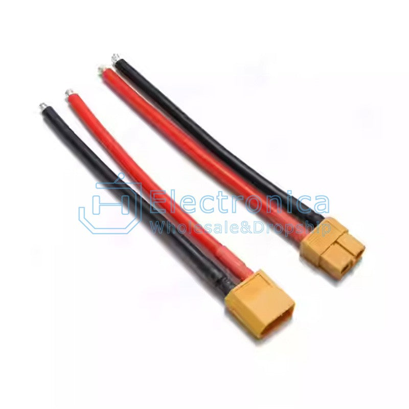 12AWG/14AWG 100mm XT60 Plug Extension Cable - I Found Tech Chinese Warehouse Import - Option 42758;42780