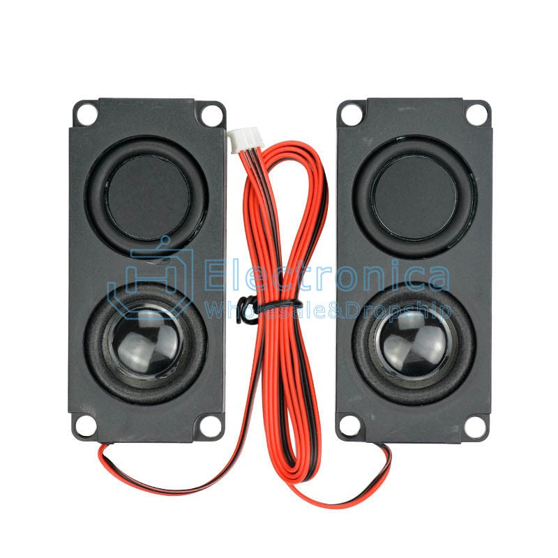 10045 45100 8Ω 5W Double Cavity Speaker - I Found Tech Chinese Warehouse Import - A Pair（2pcs）