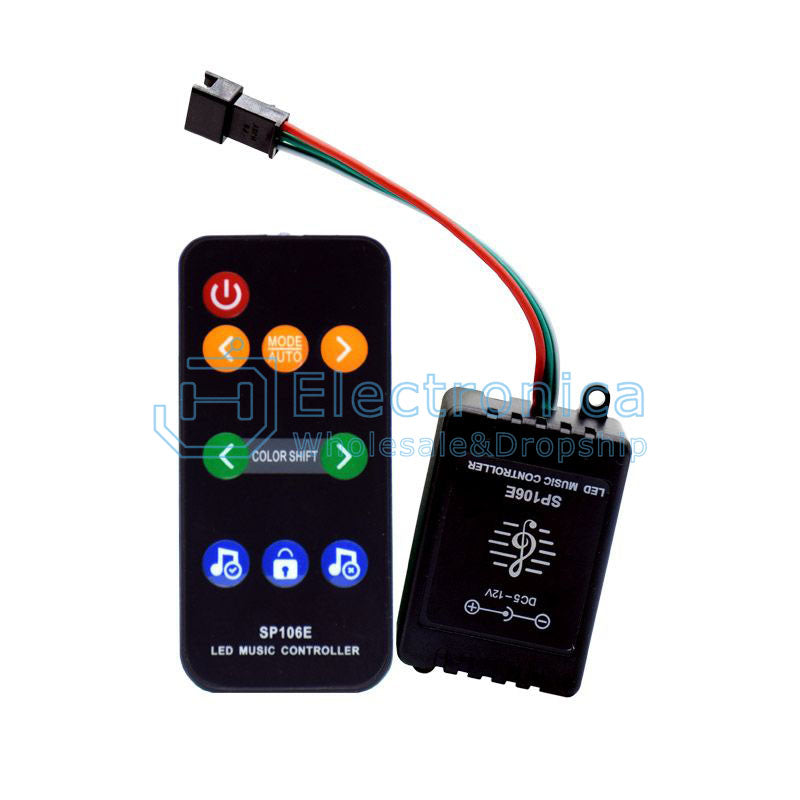 RF Full Color LED Strip Music Controller - I Found Tech Chinese Warehouse Import