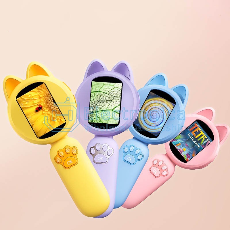 Children Handheld Portable Electronic Magnifier - I Found Tech Chinese Warehouse Import - Blue