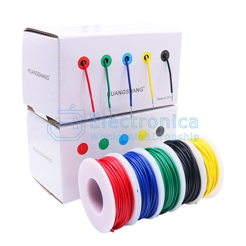 UL1007 22-30AWG PVC Tinned Copper Wire - I Found Tech Chinese Warehouse Import - 22AWG