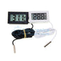 Digital Thermometer with Waterproof Probe - I Found Tech Chinese Warehouse Import - 1m Black