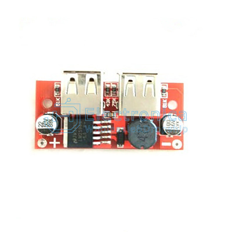 LM2596 5V Dual USB Step Down Module - I Found Tech Chinese Warehouse Import