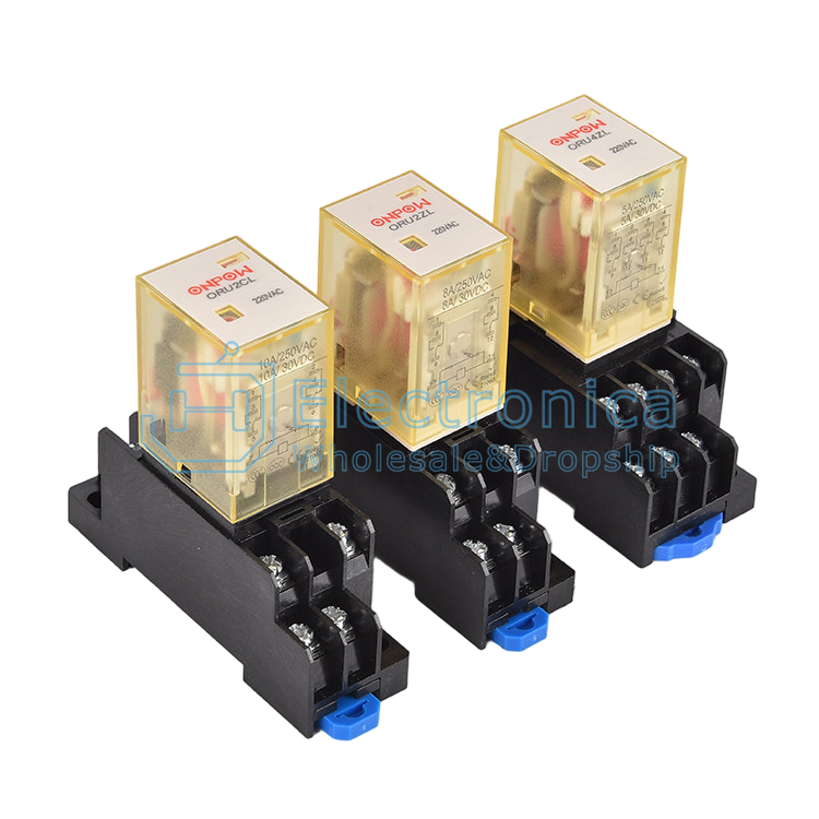 220V MY2NJ MY4NJ LY2NJ MY2N-GS MY4N-GS Small Electromagnetic Relay - I Found Tech Chinese Warehouse Import - Option...
