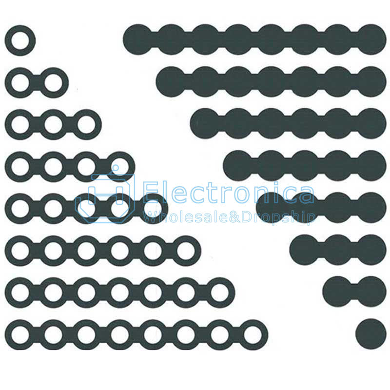 18650 Battery Insulating Gasket - I Found Tech Chinese Warehouse Import - 1S hollow(100pcs)