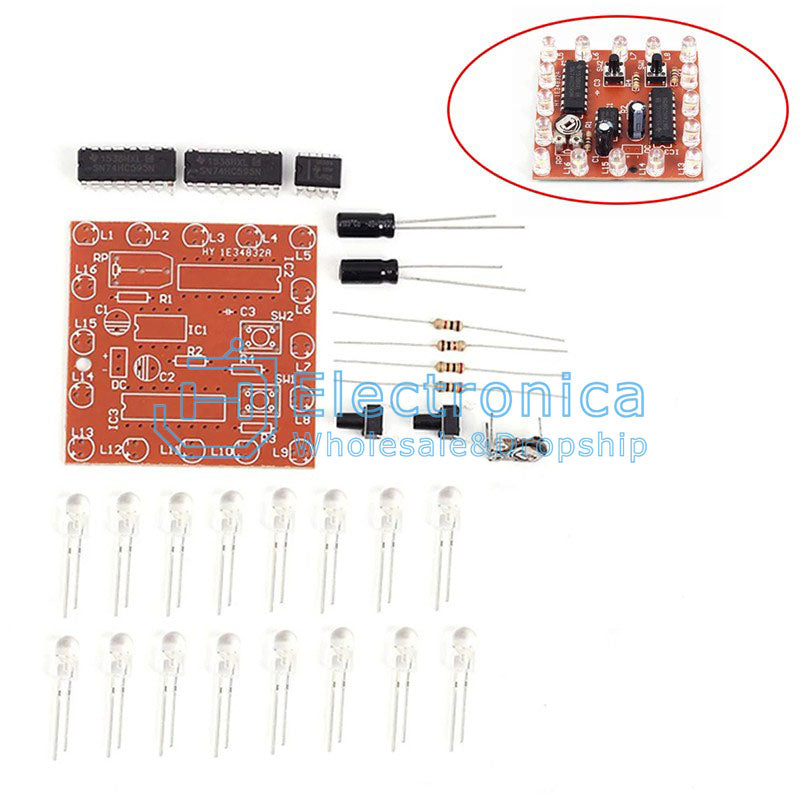 16 Channel Water Flowing Lights DIY Kit - I Found Tech Chinese Warehouse Import