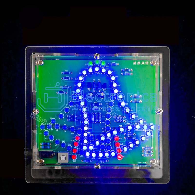 LED Swing Wind Chime Kit - I Found Tech Chinese Warehouse Import - DIY parts (without shell)