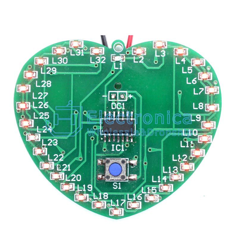 SMD LED Microcontroller Flashing Light DIY Kit - I Found Tech Chinese Warehouse Import