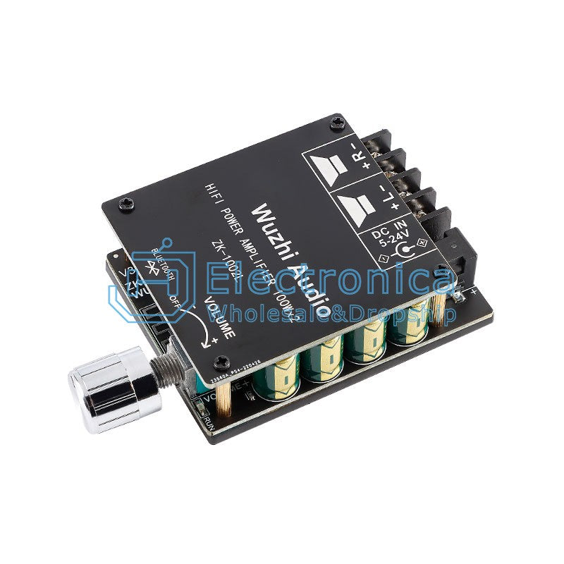 ZK-1002L 100W*2 Mini Bluetooth Digital Power Amplifier Board - I Found Tech Chinese Warehouse Import