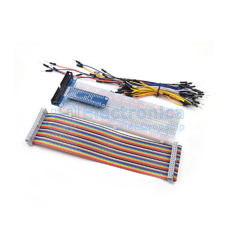 T-Type GPIO Extension Breadboard Kit - I Found Tech Chinese Warehouse Import