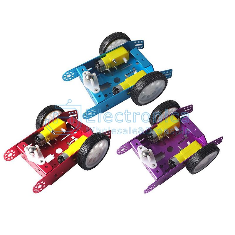 2WD Smart Robot Car Chassis Kit - I Found Tech Chinese Warehouse Import - Blue