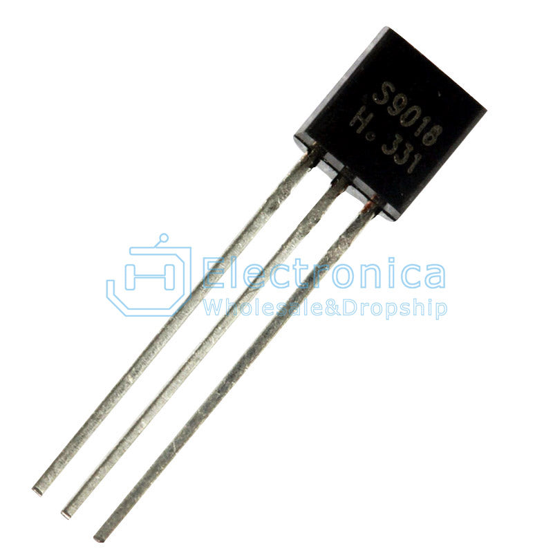Triode S9018 50MA/30V NPN - I Found Tech Chinese Warehouse Import - 100PCS