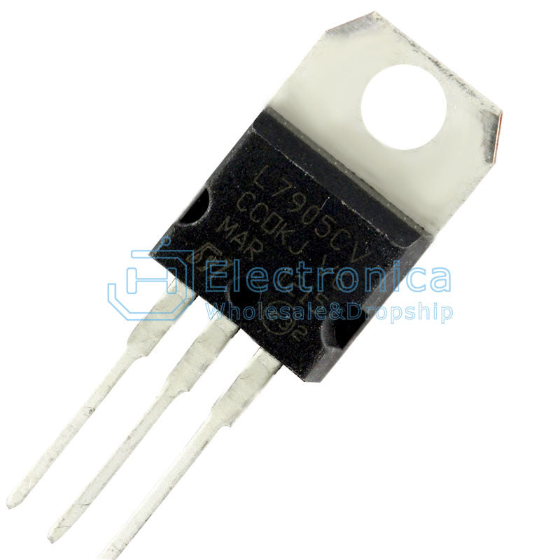 L7905CV 5V L7905 TO-220 ST - I Found Tech Chinese Warehouse Import - 10PCS