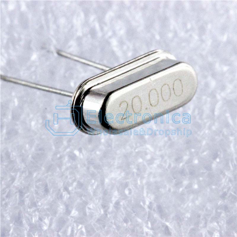 20MHz 49S Passive Crystal Oscillator - I Found Tech Chinese Warehouse Import - 10PCS
