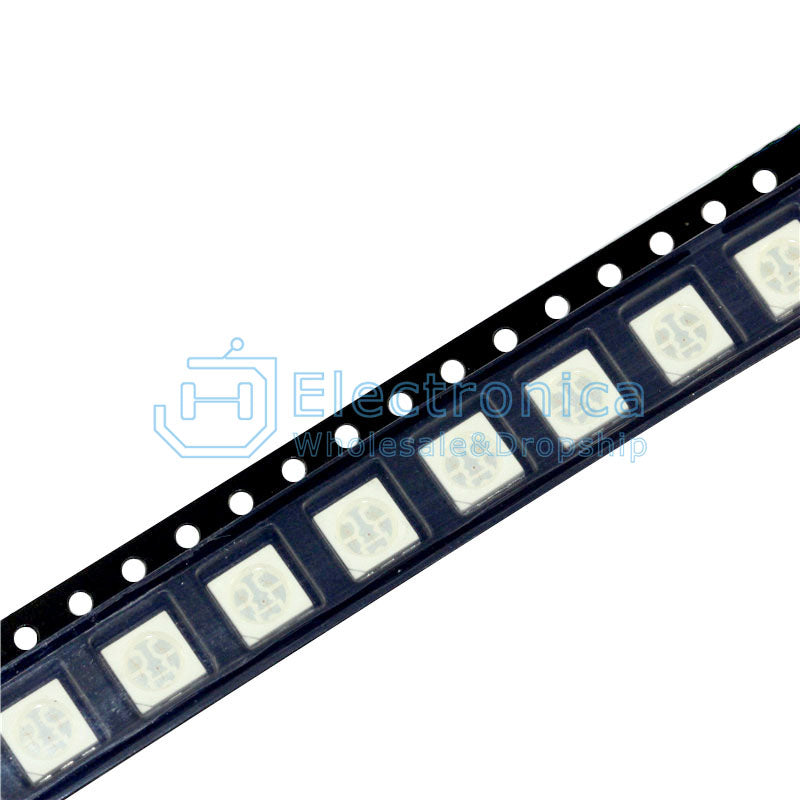 SMD LED 5050 Red Green Blue - I Found Tech Chinese Warehouse Import - 10PCS