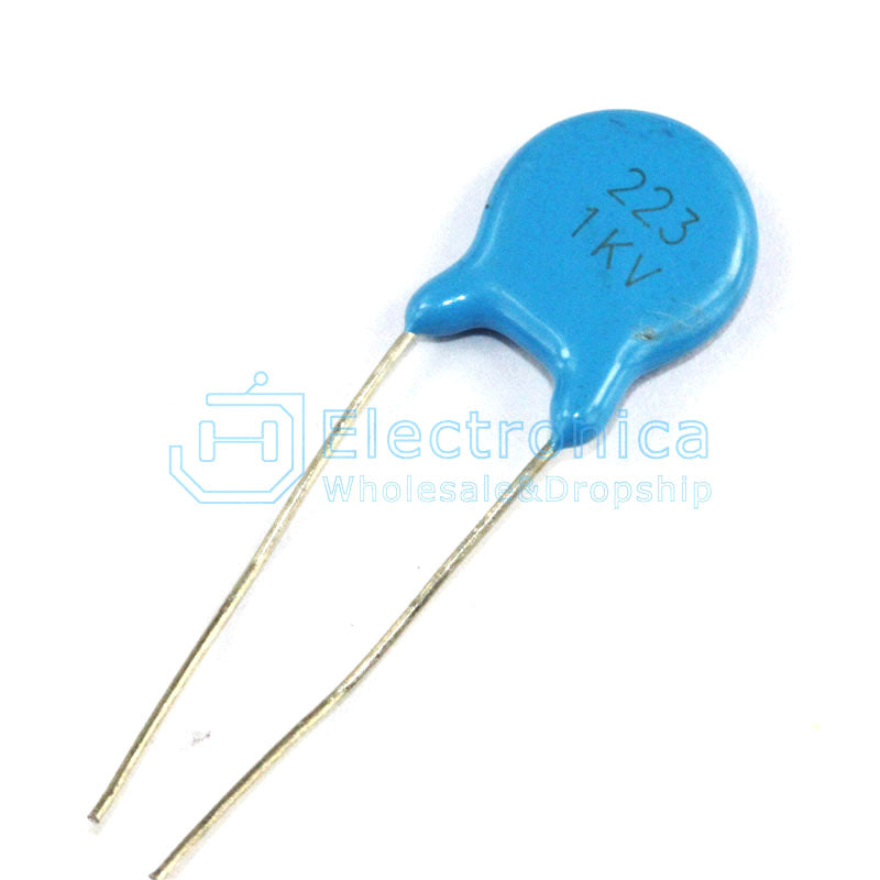 High Voltage Ceramic Capacitor 1KV 1000V 22NF 223 - I Found Tech Chinese Warehouse Import - 100PCS