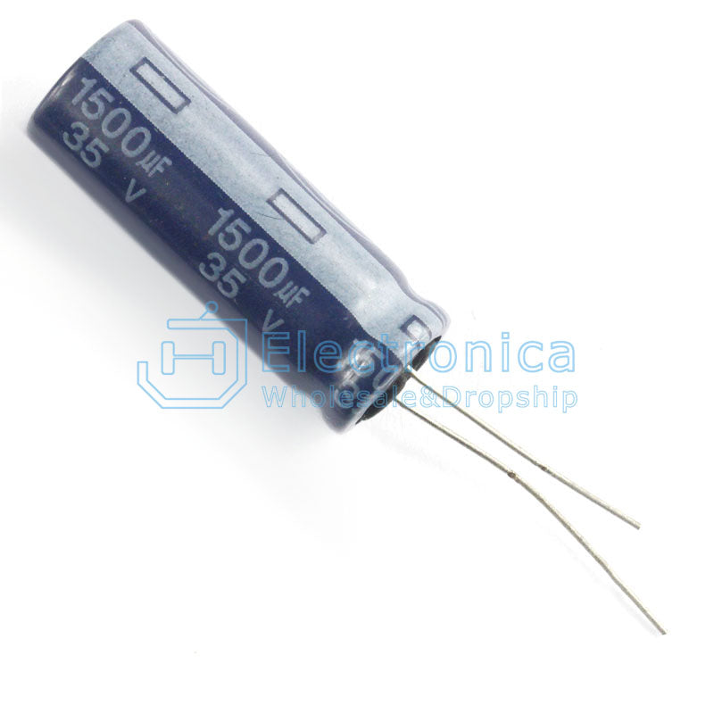 Electrolytic Capacitor 35V/1500UF 13*25MM - I Found Tech Chinese Warehouse Import - 10PCS