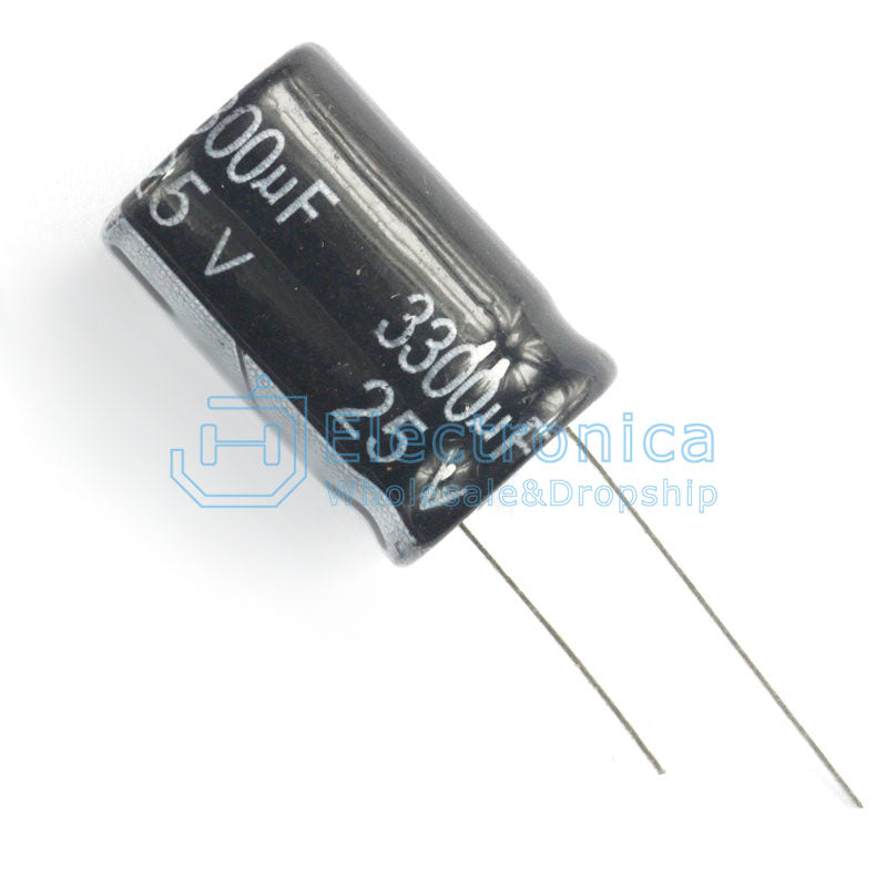 Electrolytic Capacitor 25V/3300UF 16*25MM - I Found Tech Chinese Warehouse Import