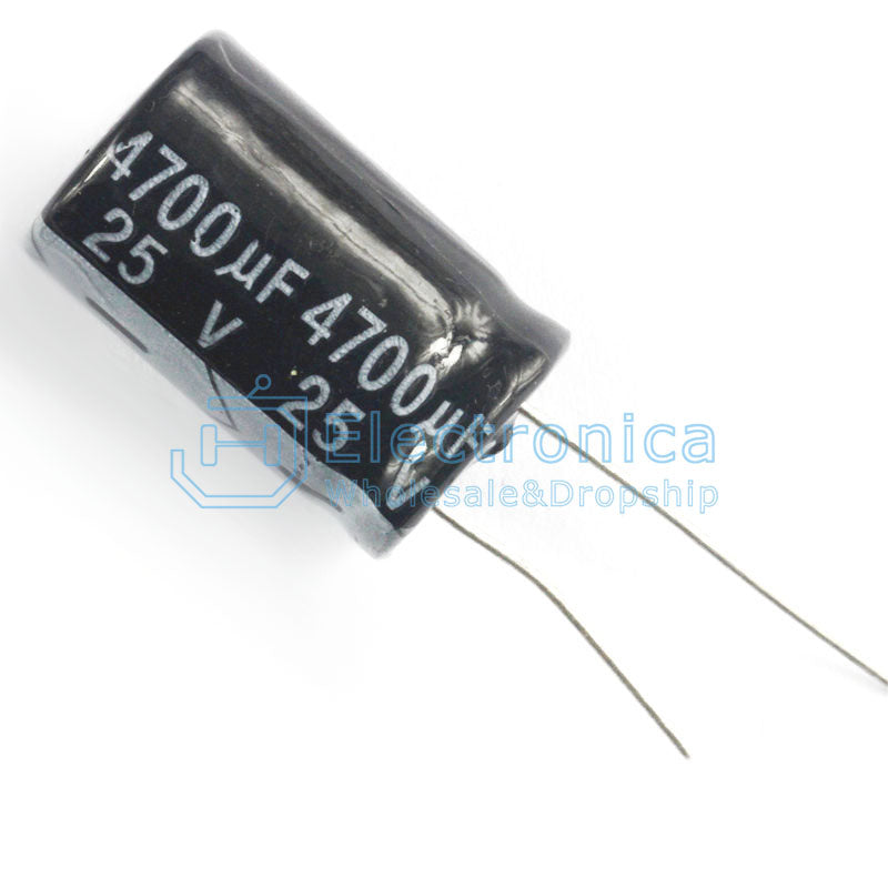Electrolytic Capacitor 25V 4700UF 16*26MM - I Found Tech Chinese Warehouse Import