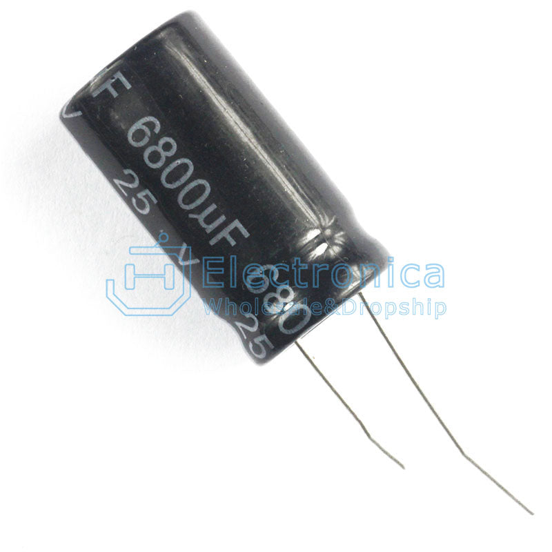 Electrolytic Capacitor 25V 6800UF 18*30MM - I Found Tech Chinese Warehouse Import