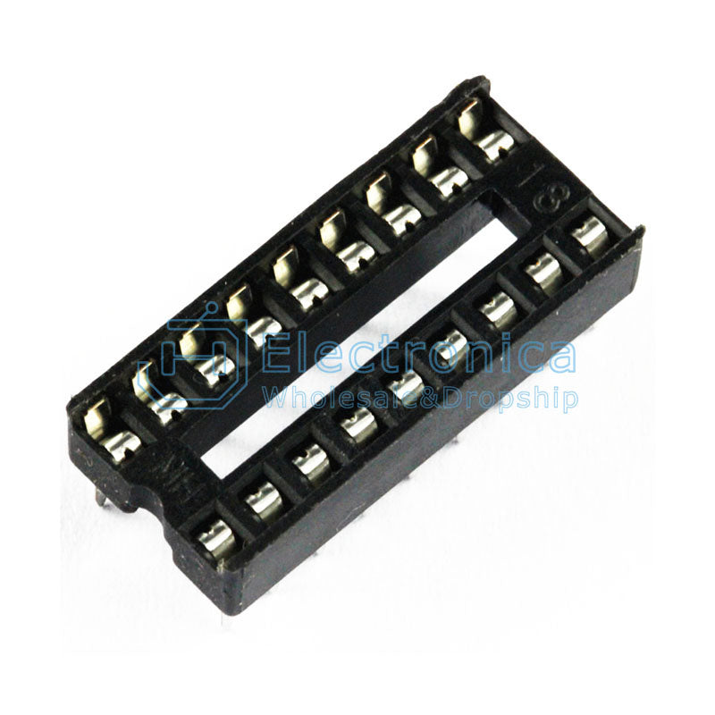 18Pin IC Socket Slot - I Found Tech Chinese Warehouse Import - 10PCS