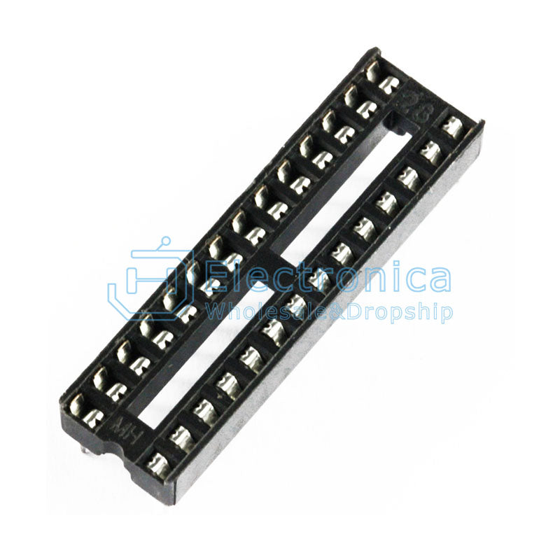 28Pin IC Socket Narrow - I Found Tech Chinese Warehouse Import - 10PCS